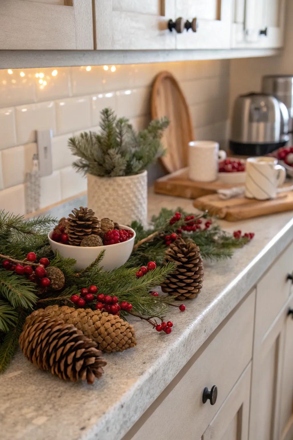 Inherent components introduce warmth and texture.