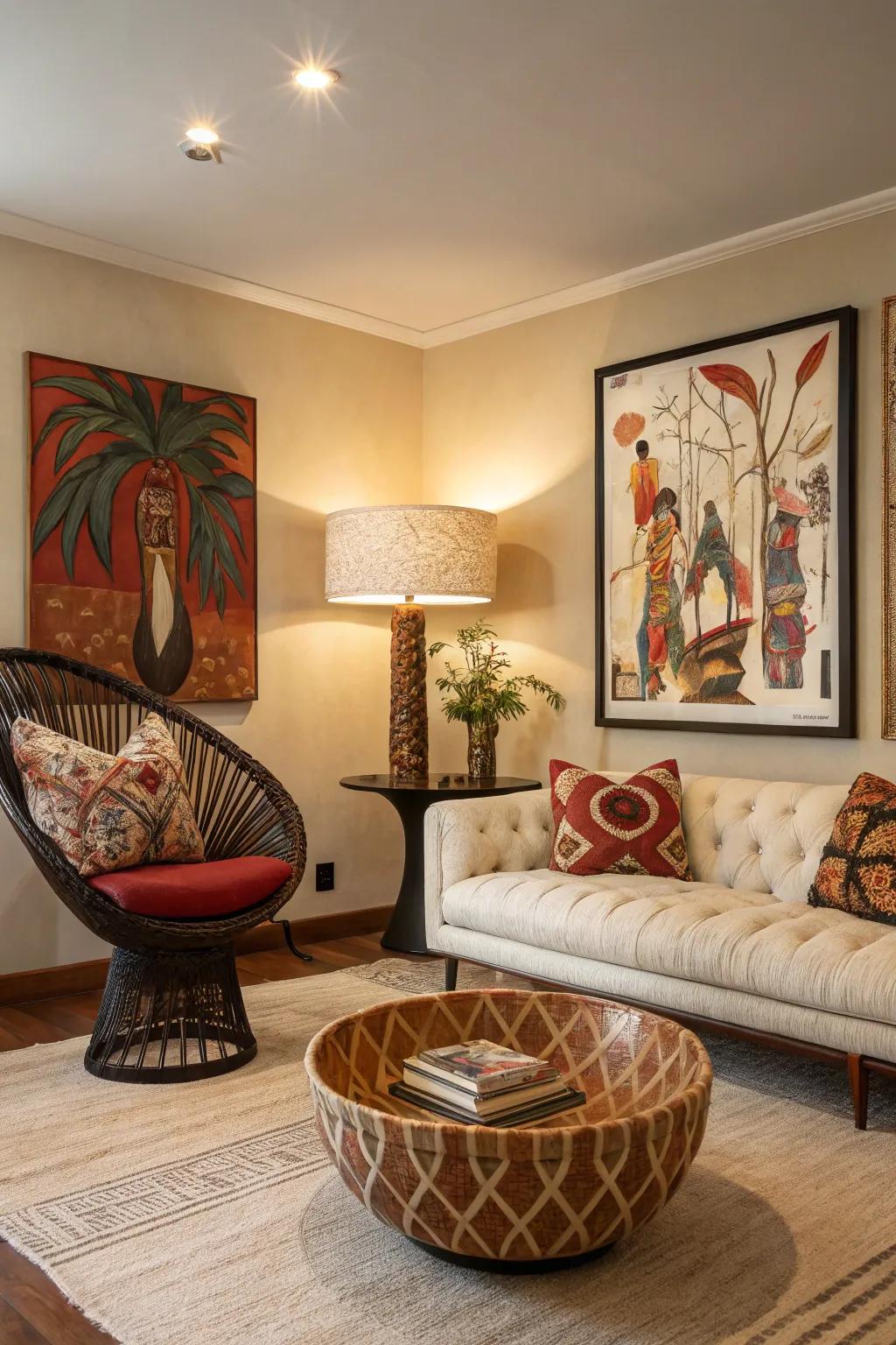 Accent pieces give your space flair and personality.