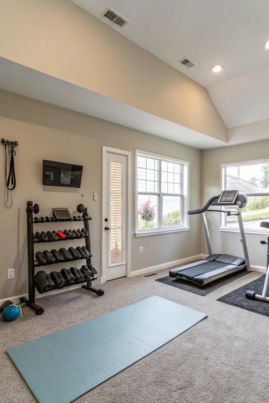 Light shades can turn a small area into a tranquil retreat.