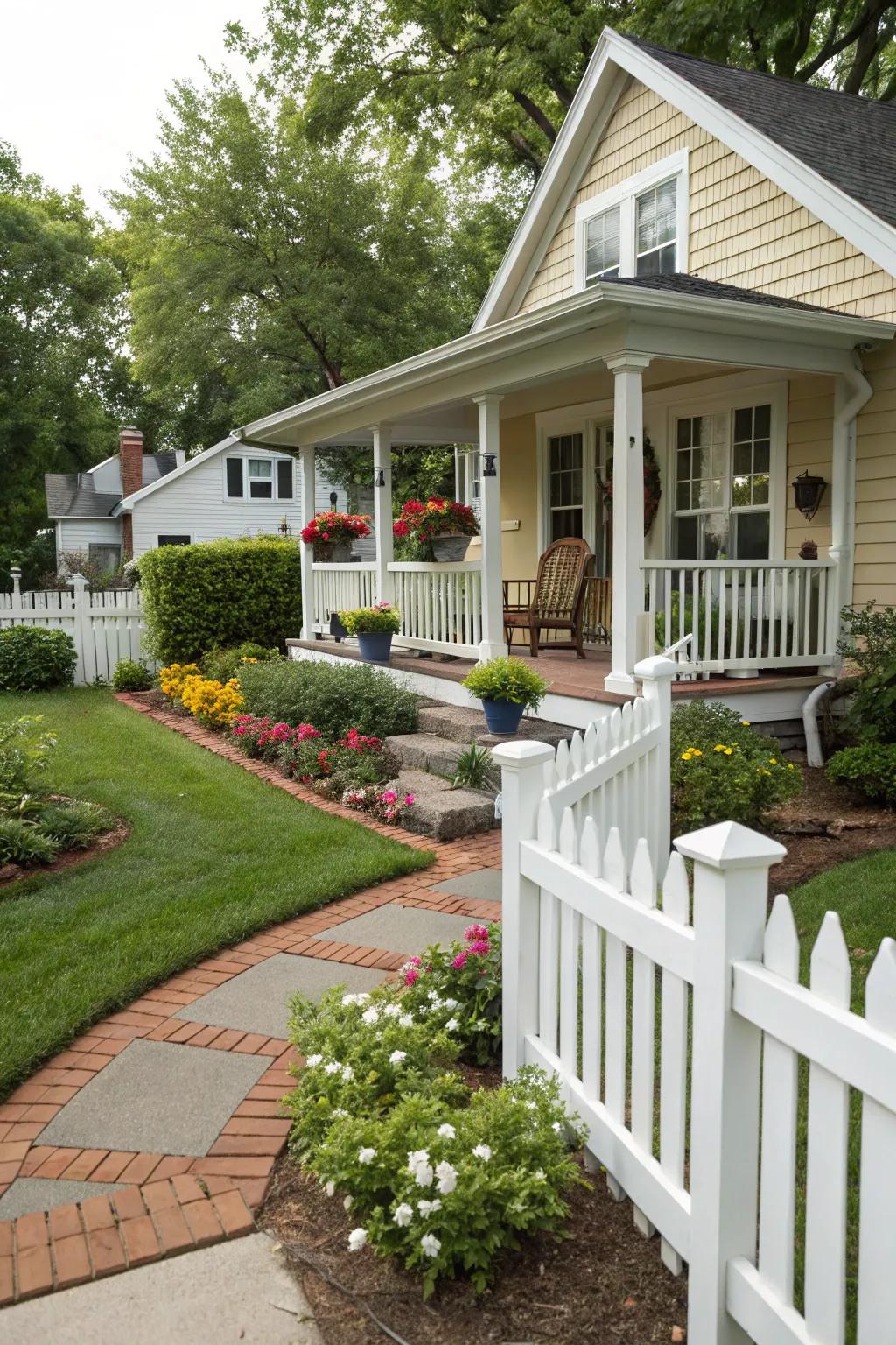 A little street appeal greatly improves your home's exterior.