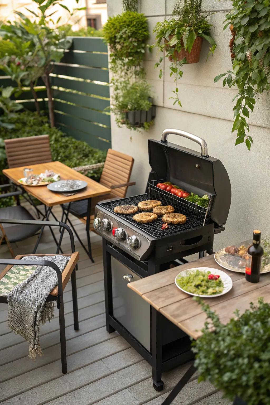 Multi-functional grills give you many cooking options.
