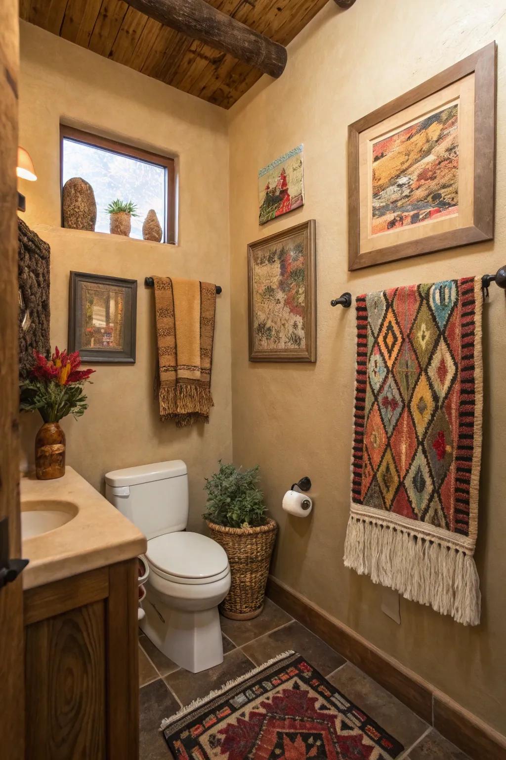 Southwestern artistry incorporates personal aesthetic.