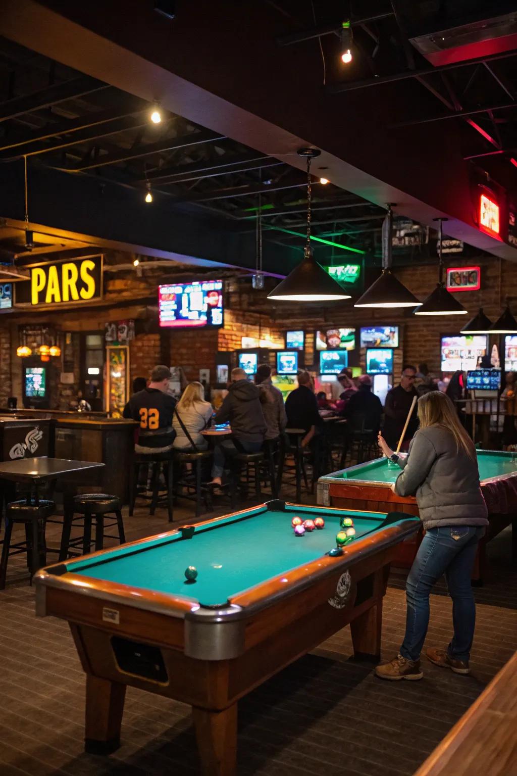 Games and entertainment give your sports bar an extra layer of fun.