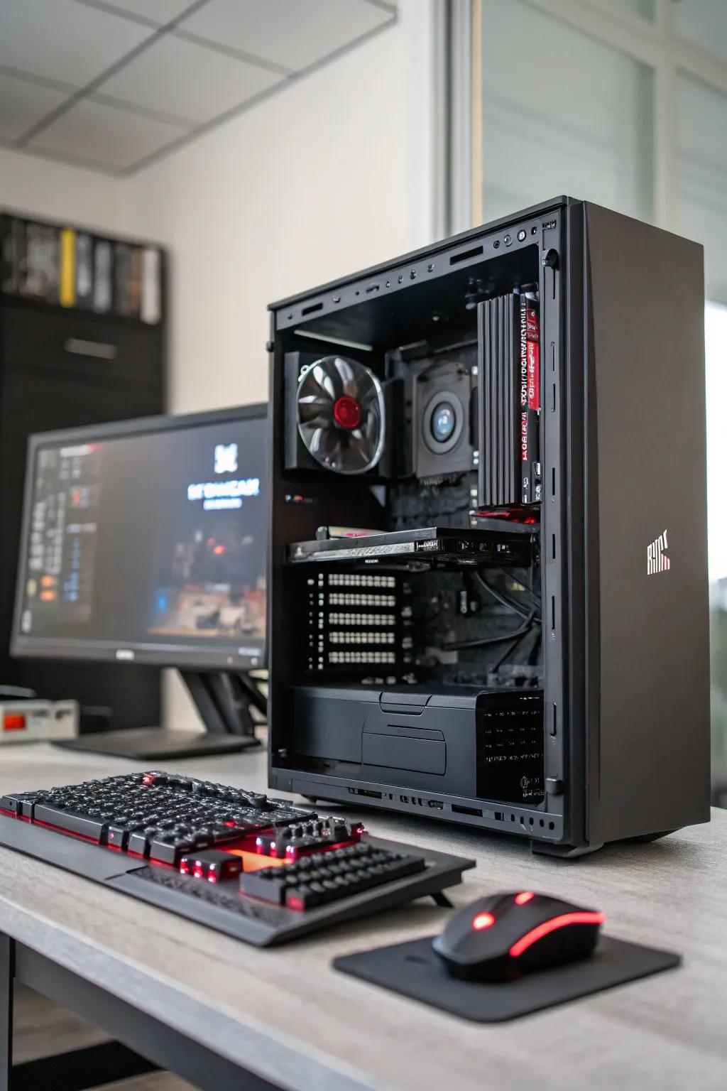 Show off a streaming PC with a high-performance PC.