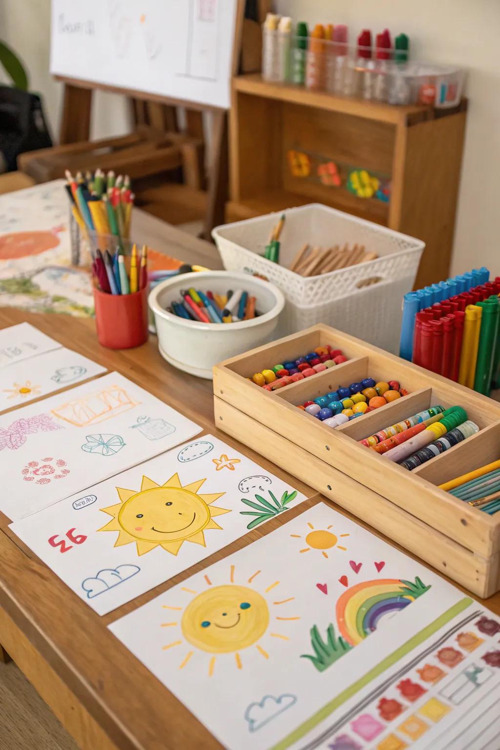 Nurture creativity with a vibrant art center.