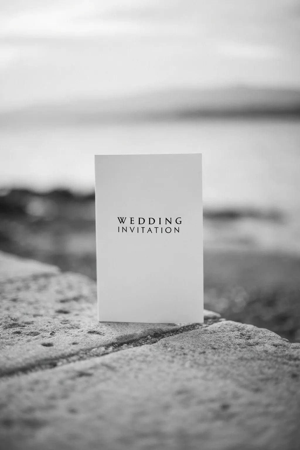 Monochrome designs offer a clean and sophisticated look.