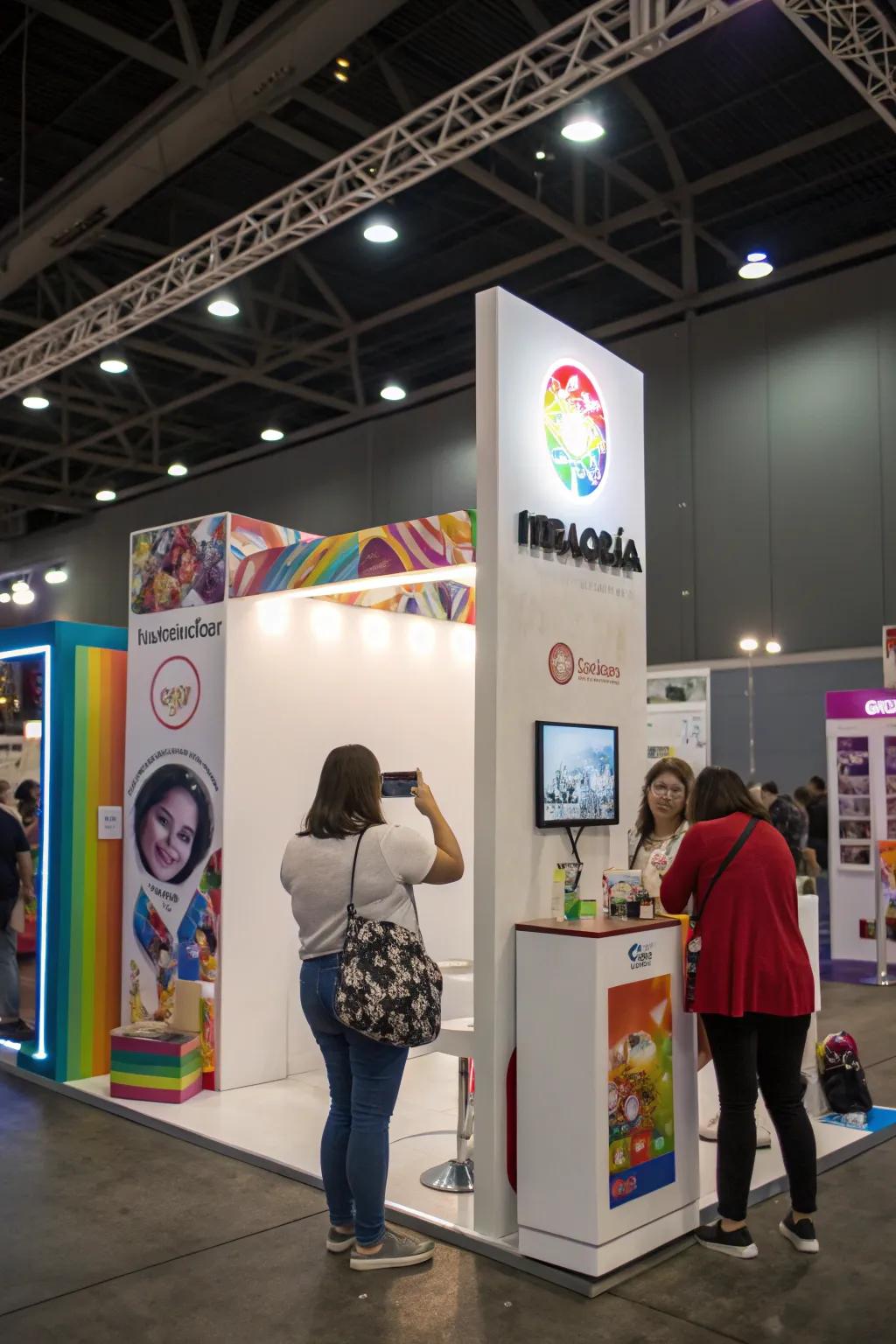 A photo spot encouraging engagement on social media.