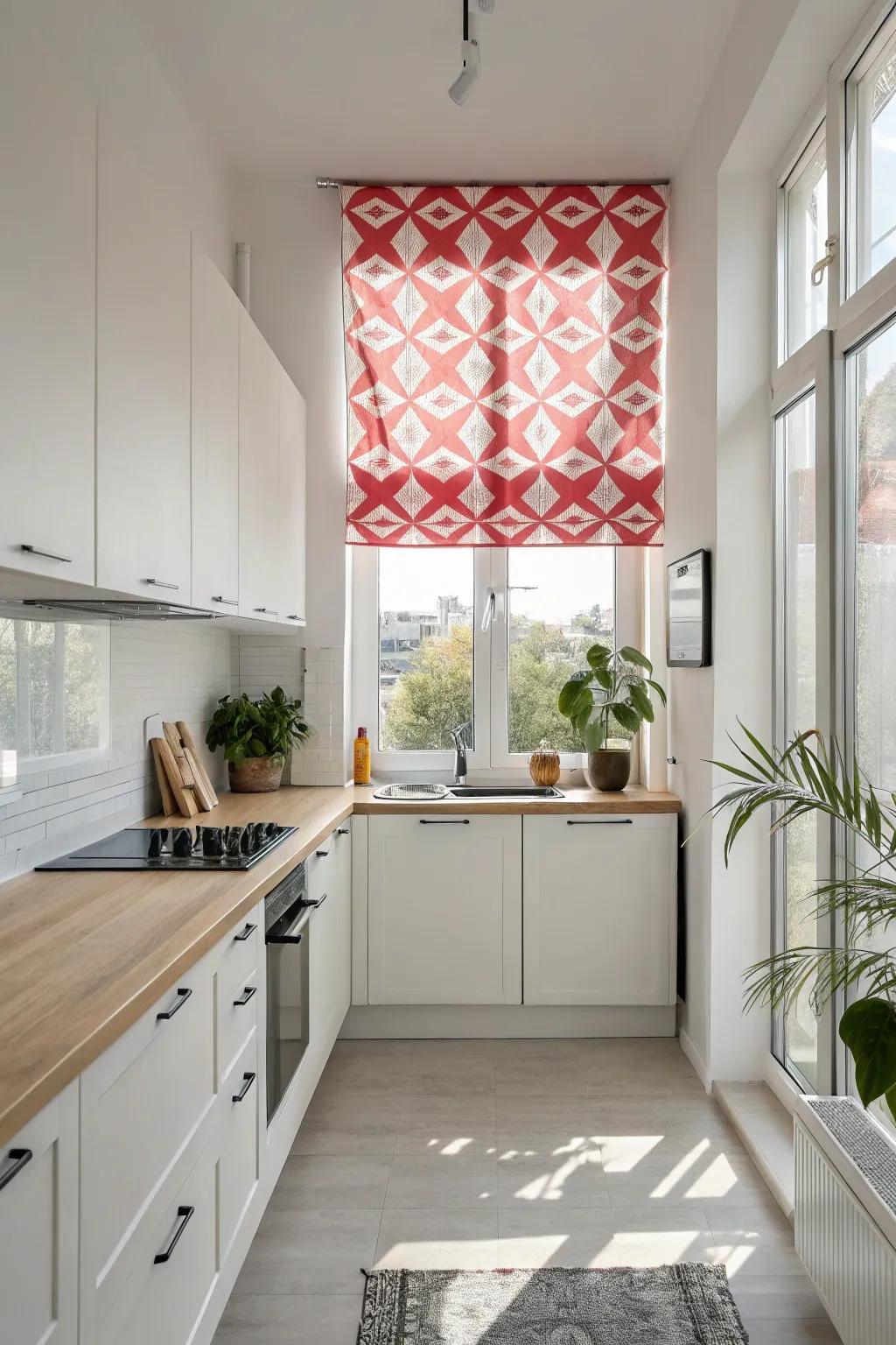 Create an impression through audacious patterns.