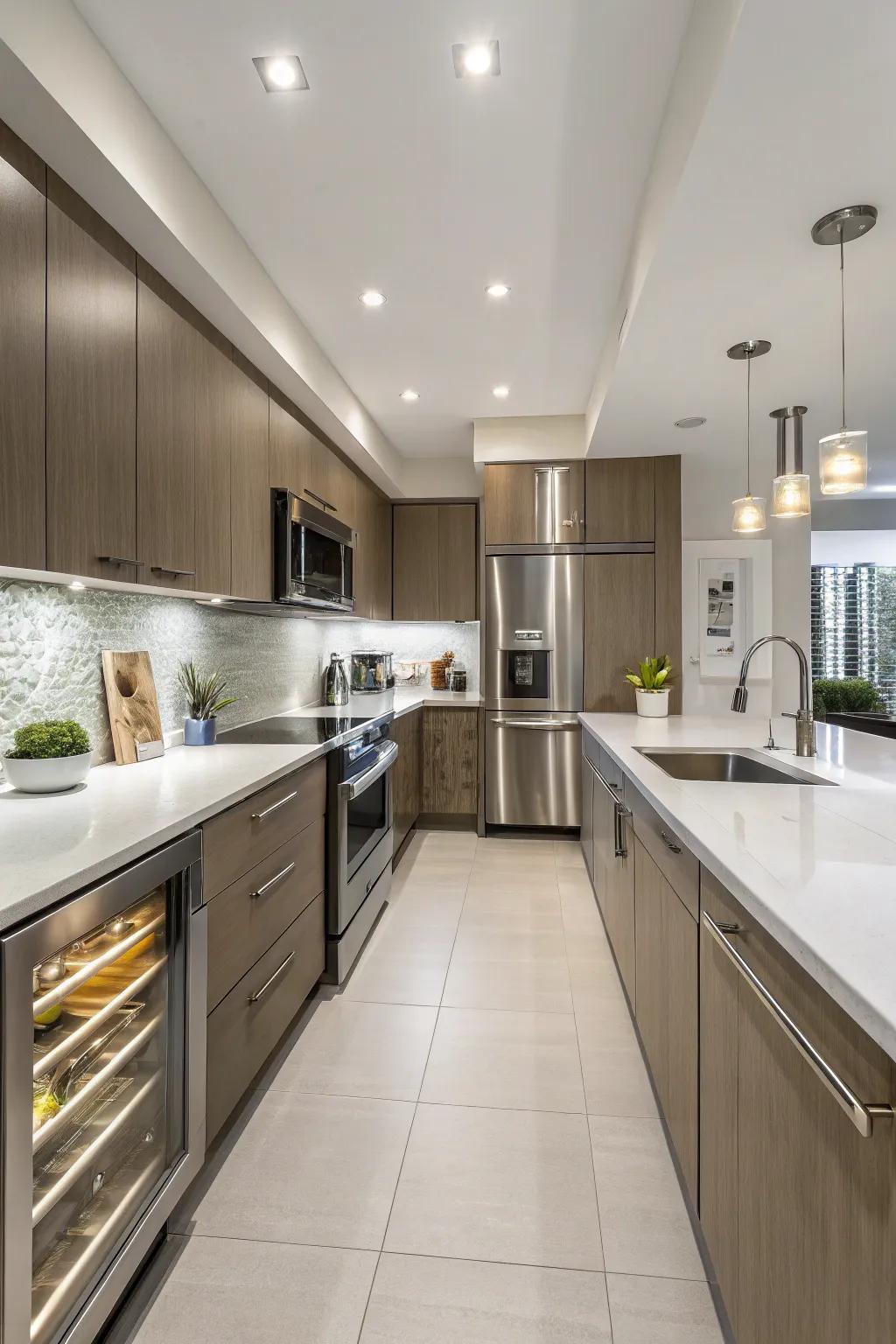 A well-designed kitchen combines usability with style.