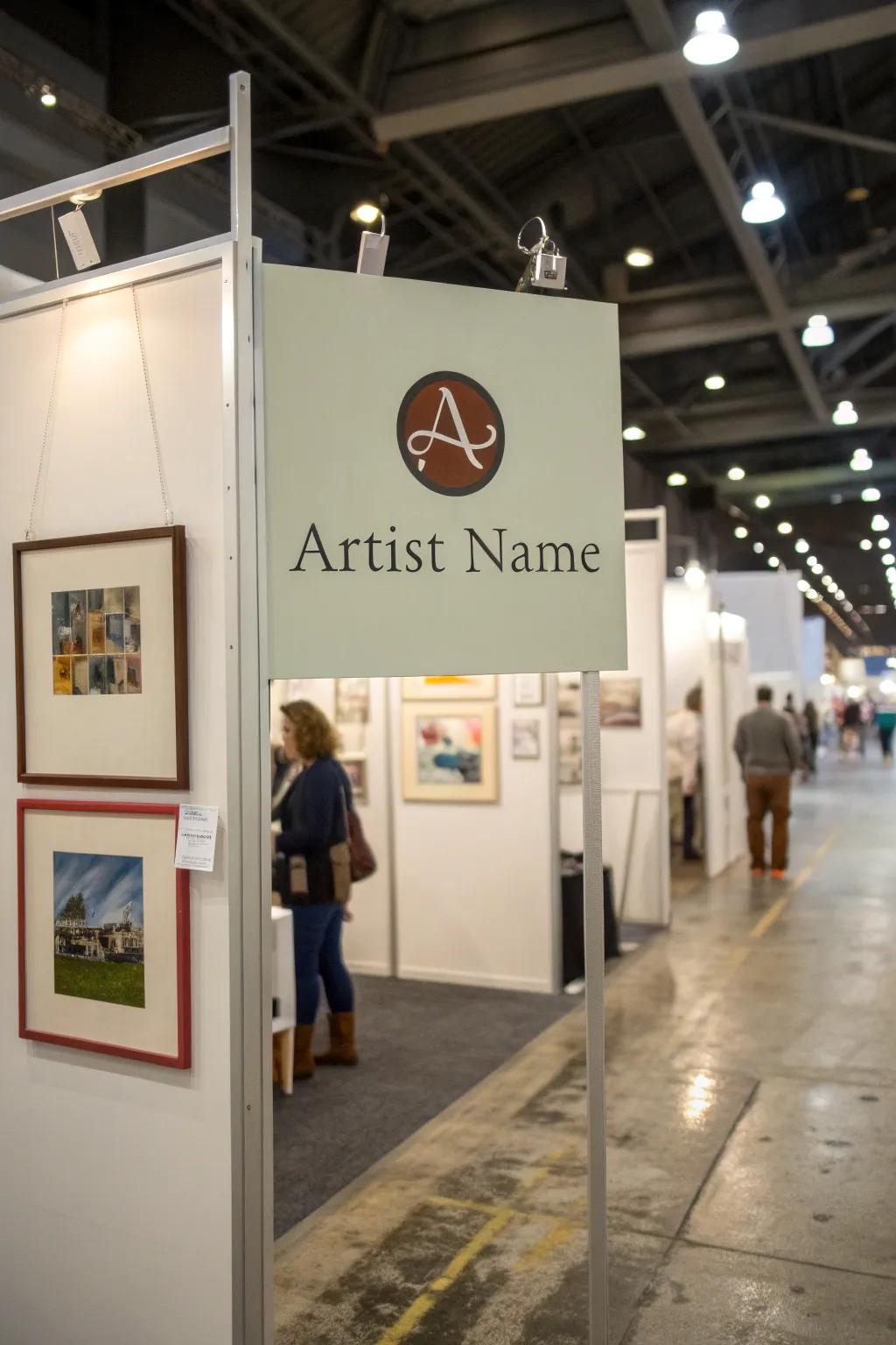 Brand details attract and inform those visiting.