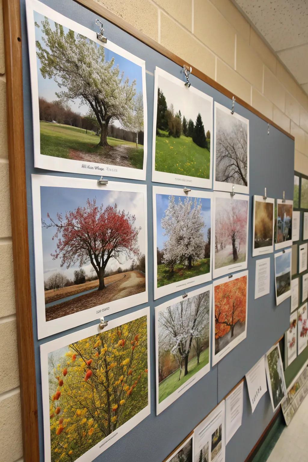 Capture the essence of the seasons through an evolving fruit tree.