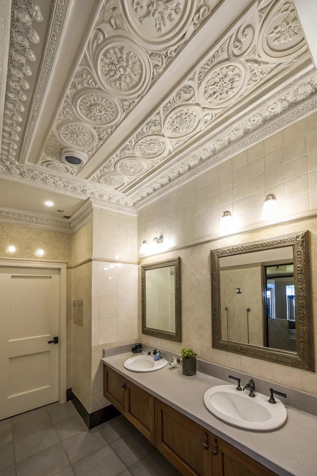 Soffit molding introduces an unforeseen constituent of sophistication.