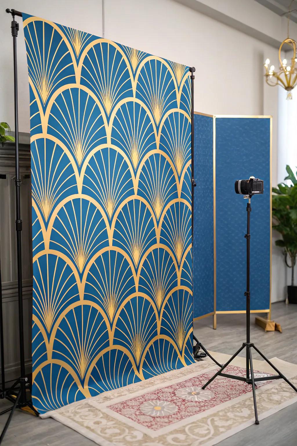 Step back in time with art deco beauty.