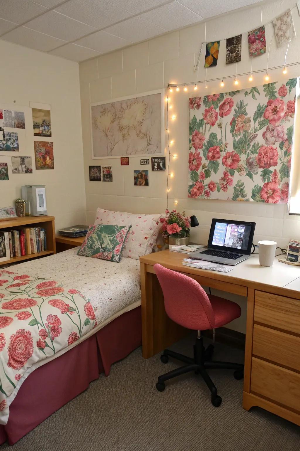 Designs bring vibrancy to the room