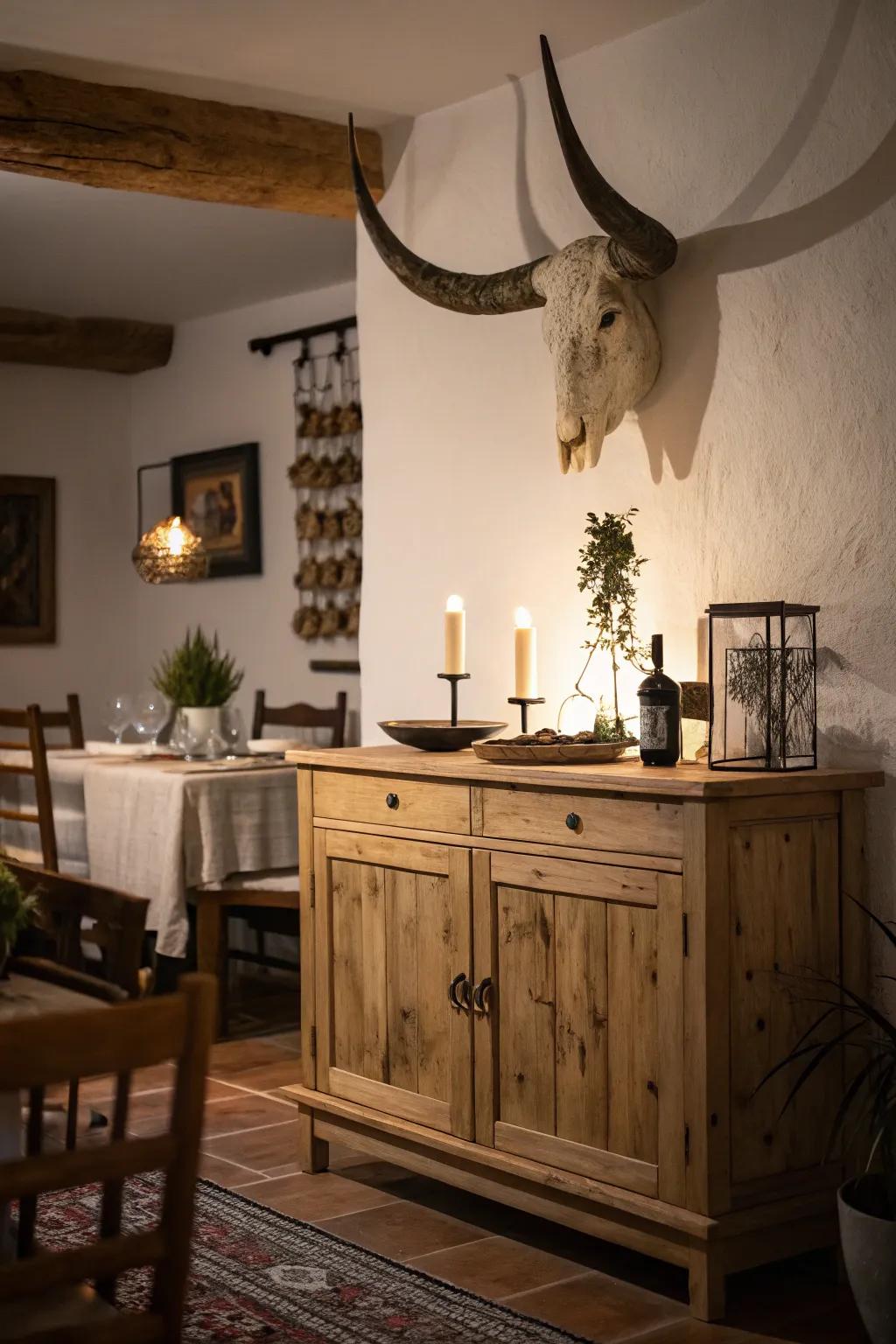 Bring drama to your dining spaces.