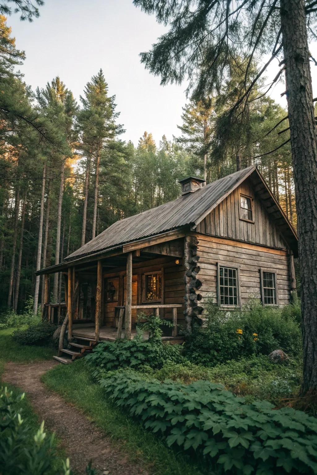 Eco-conscious materials add beauty and eco-friendliness.