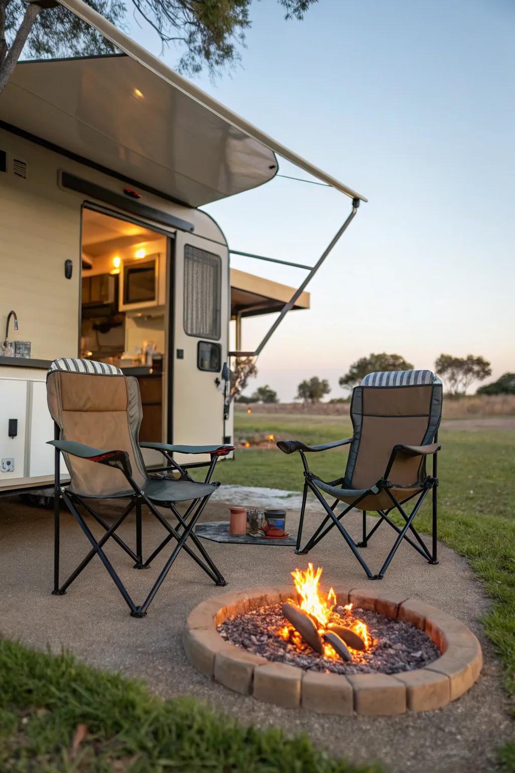 With comfy seating options, unwind in design.