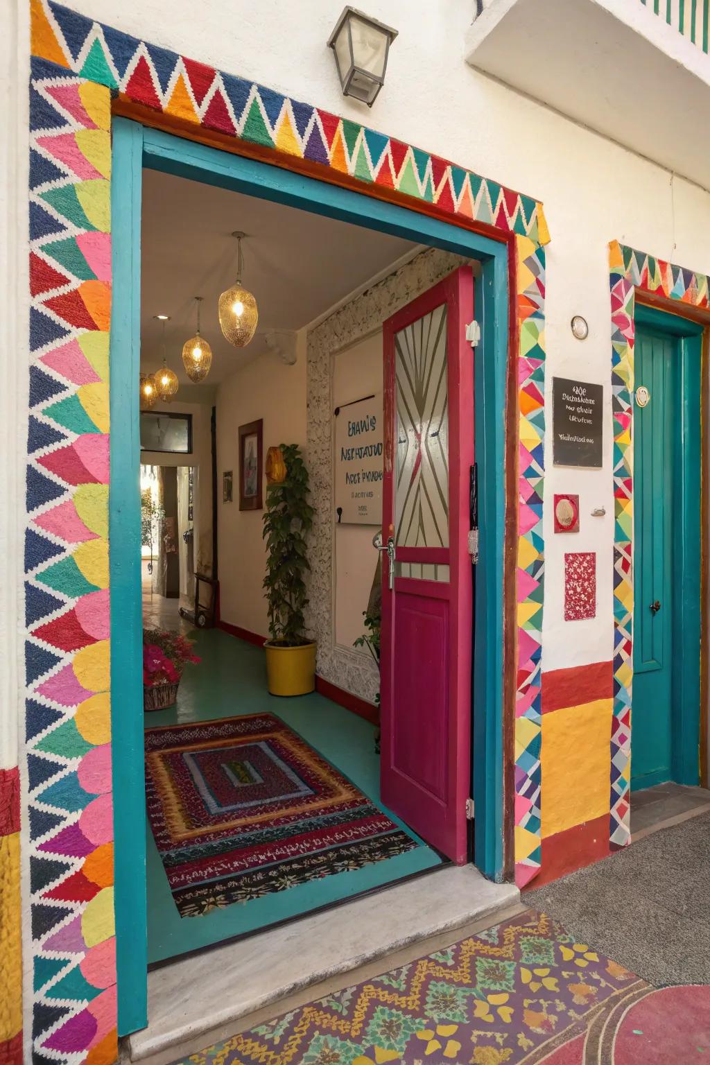 A varied color palette brings vibrancy to spaces.