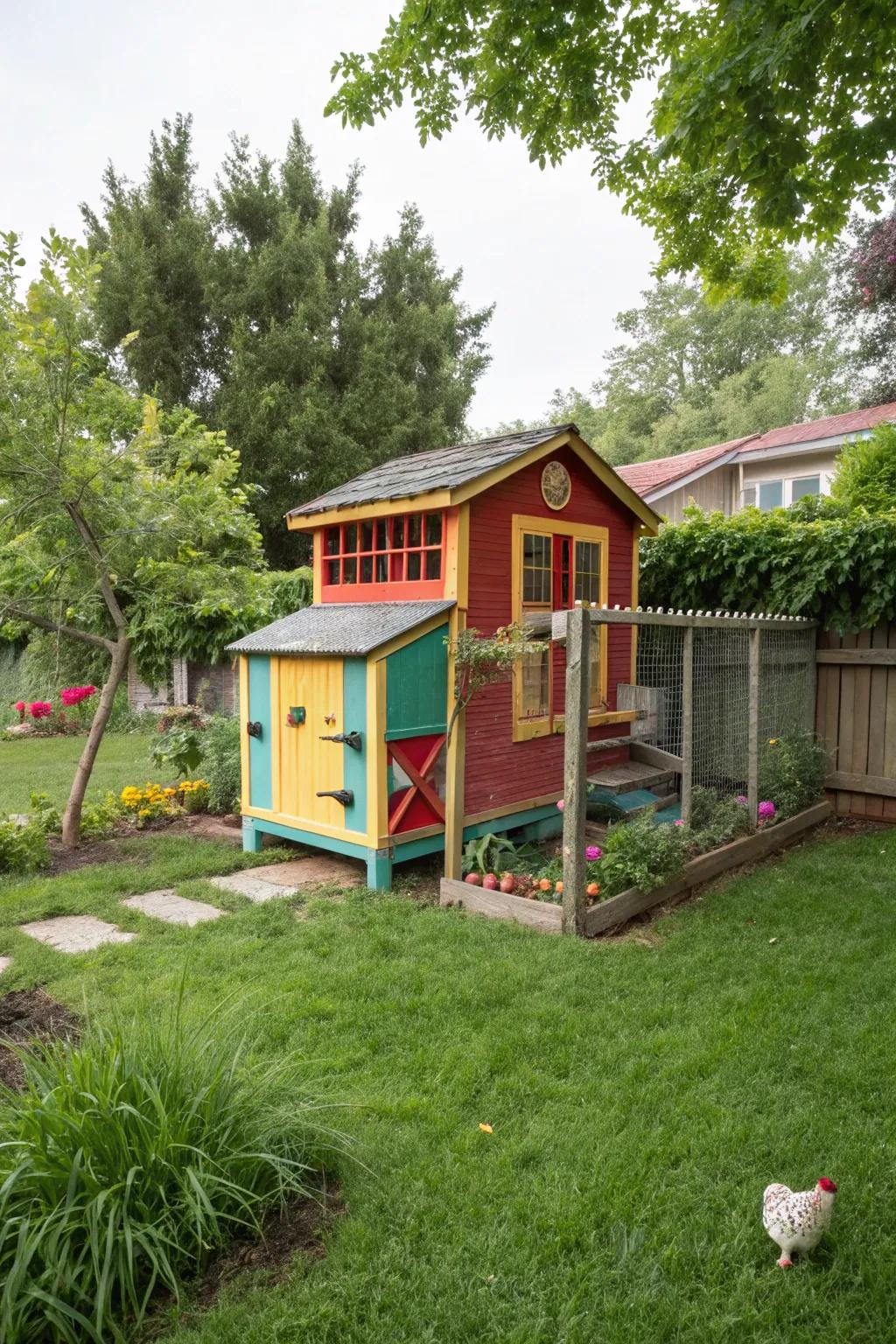 A fresh coat of paint can revamp and brighten your coop.
