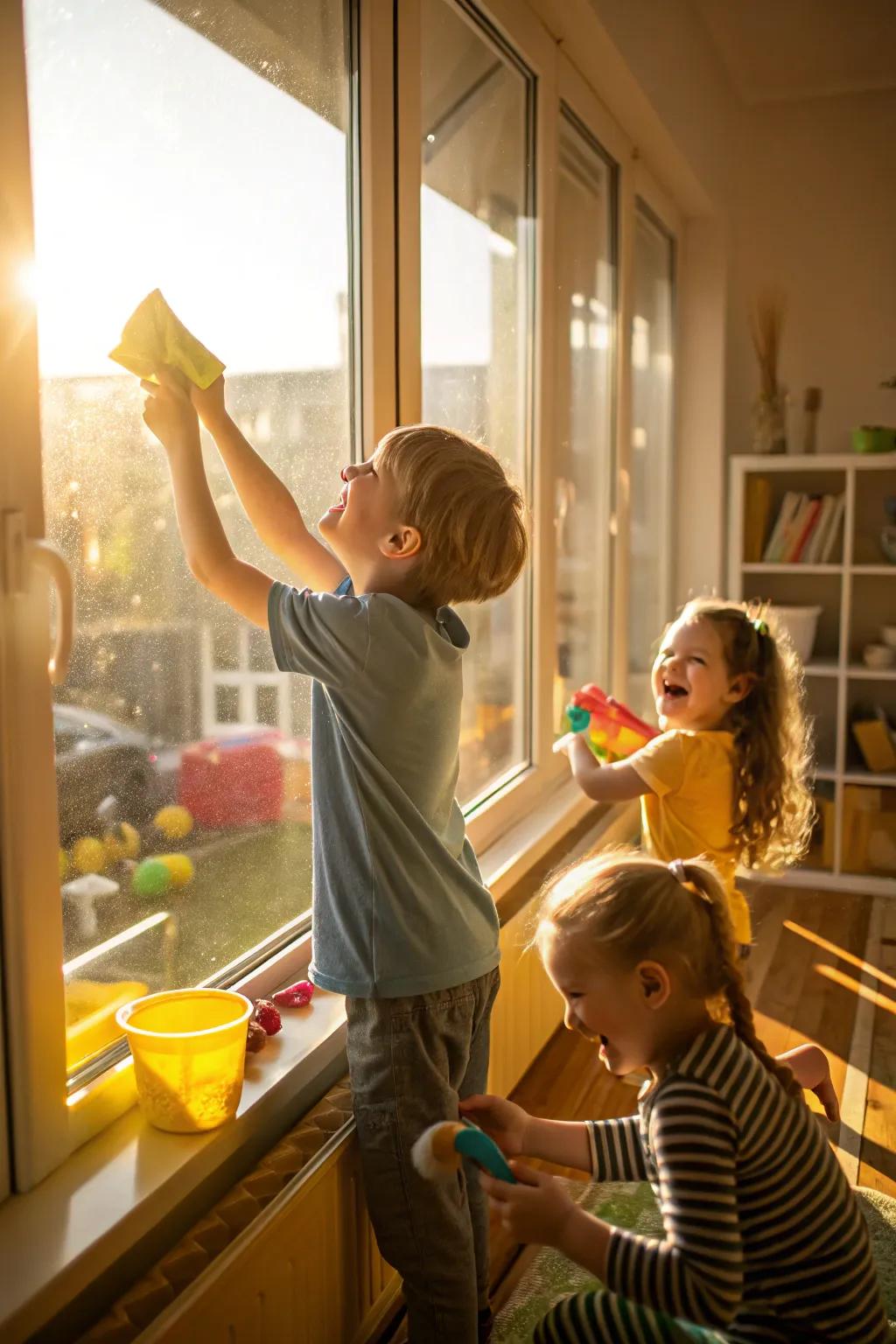 Permit kids to relish the enchantment of immaculate panes.