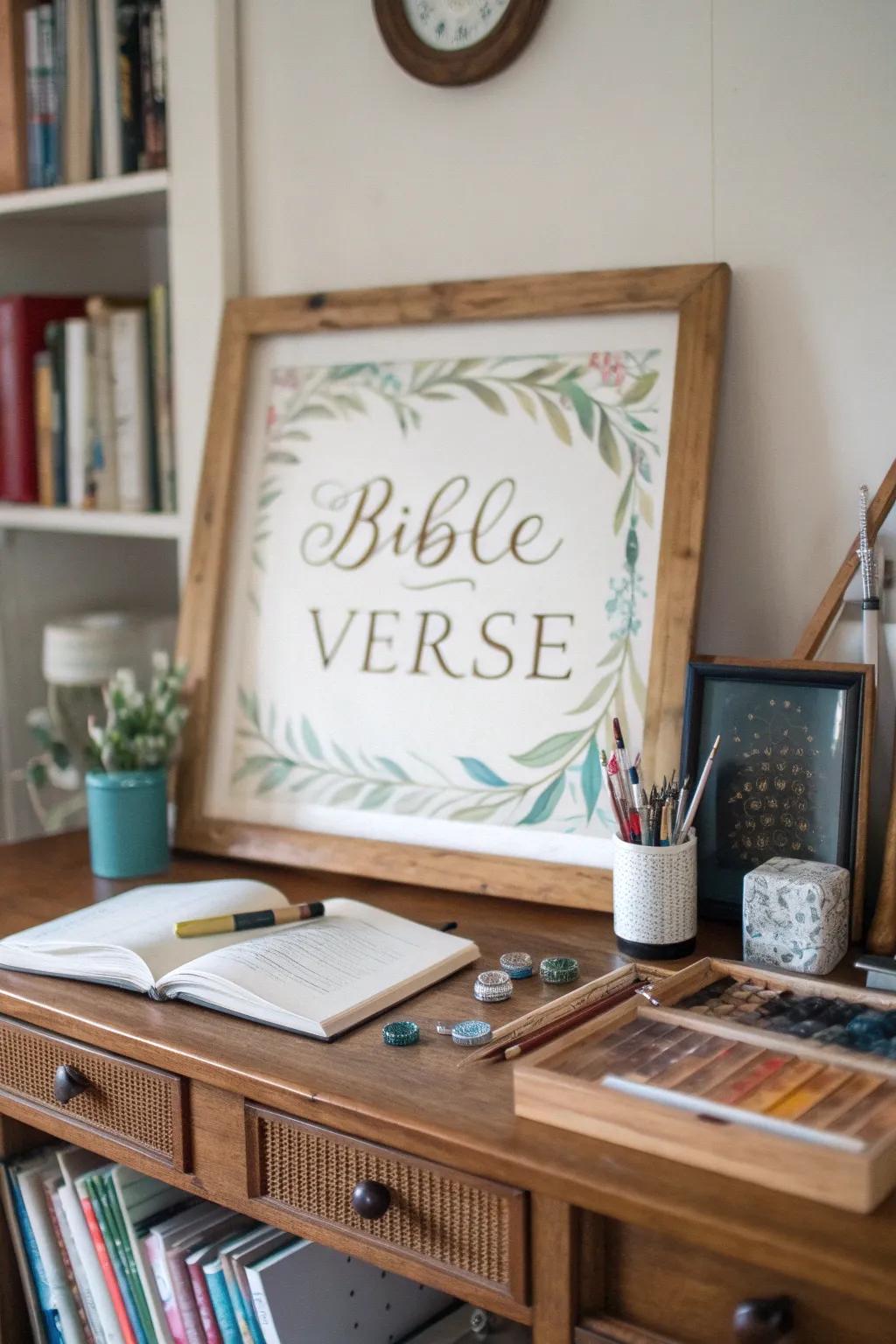 Penmanship in art adds elegance and depth to any space.