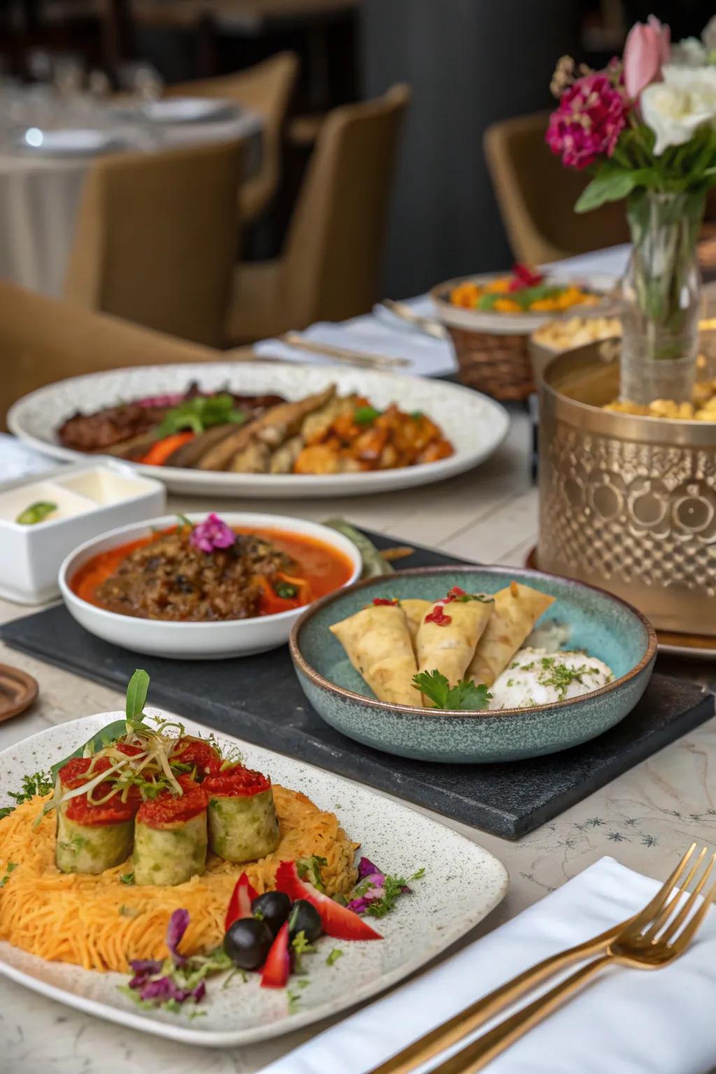 Cultural cuisine connects past and present tastes.