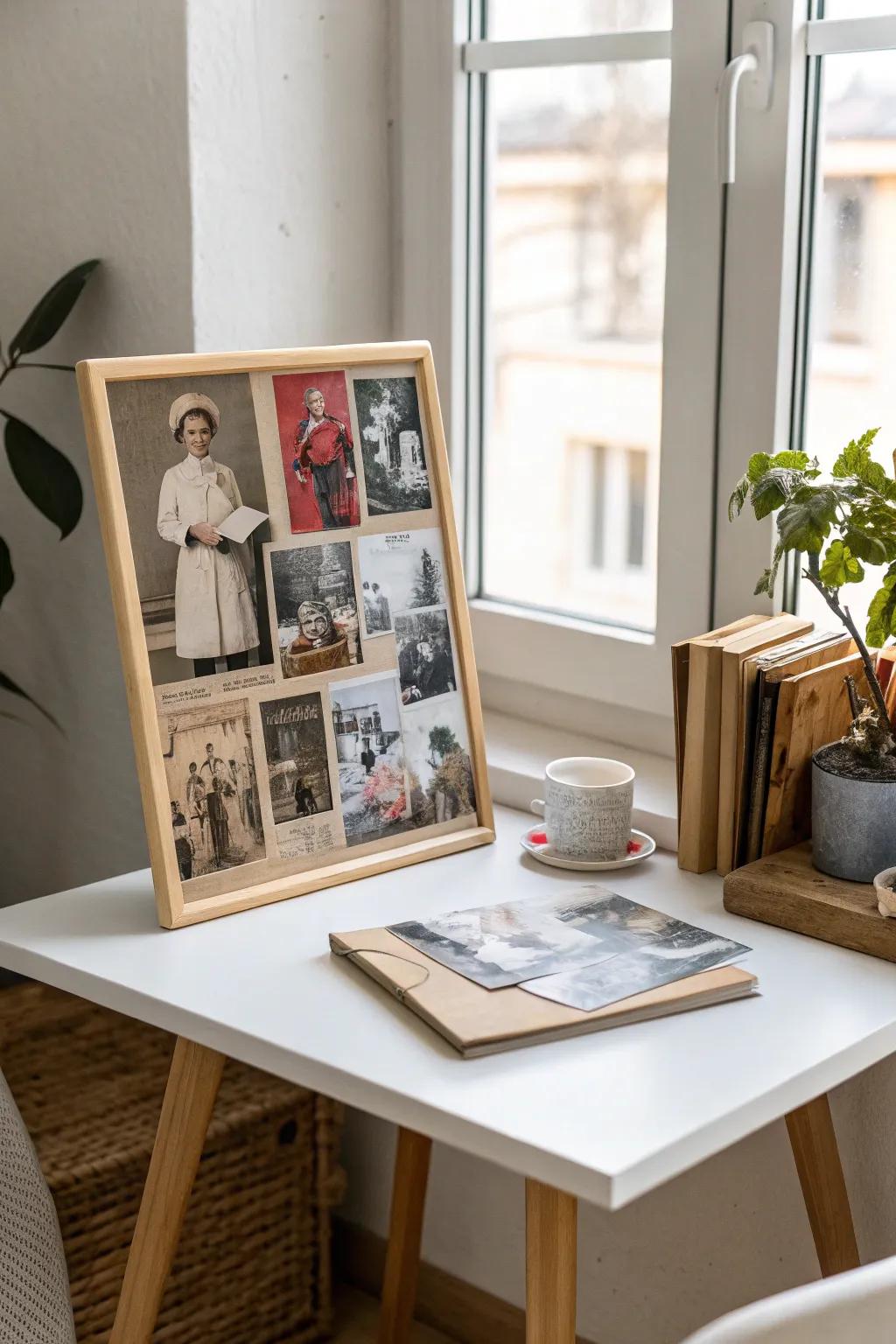 Find peace and creative inspiration in crafting community-inspired assemblages.