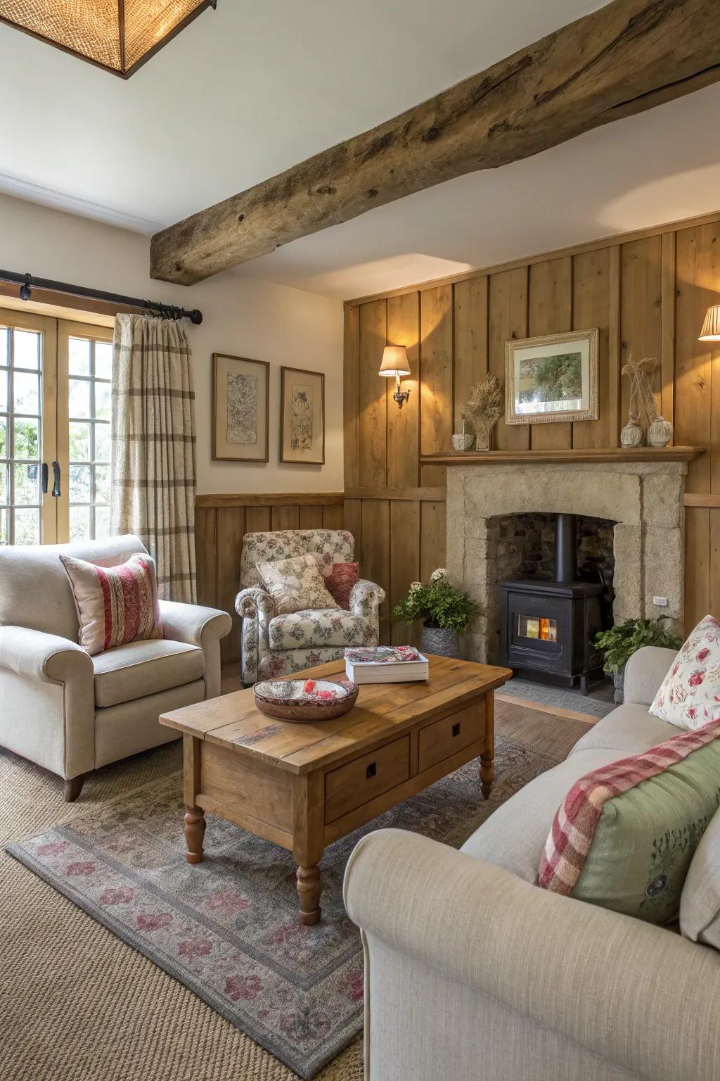 A lounge area with a cozy seating arrangement for intimate gatherings.