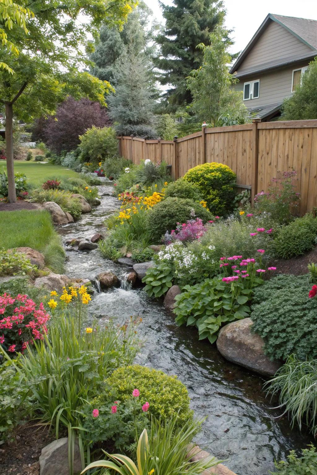 A variety of flora species introduces seasonal intrigue and exhilaration to your landscape.