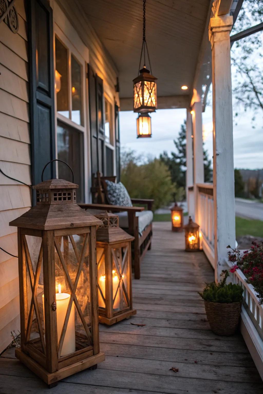 Handmade fixtures offer a charming and economical lighting solution.