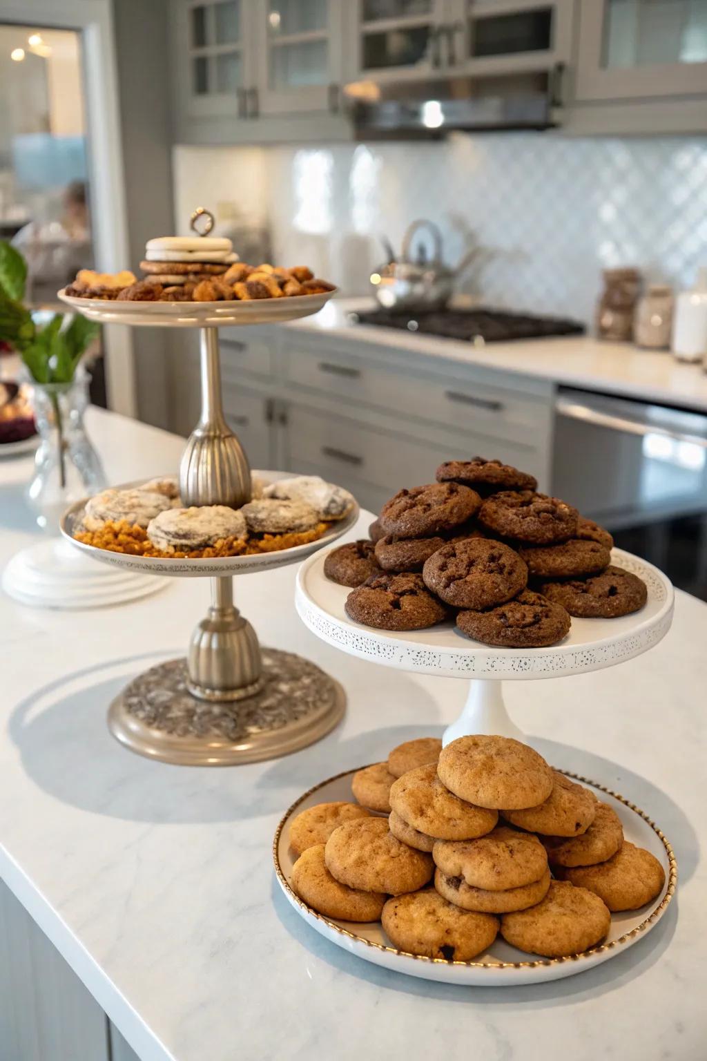 A delightful cookie selection for sophisticated palates.