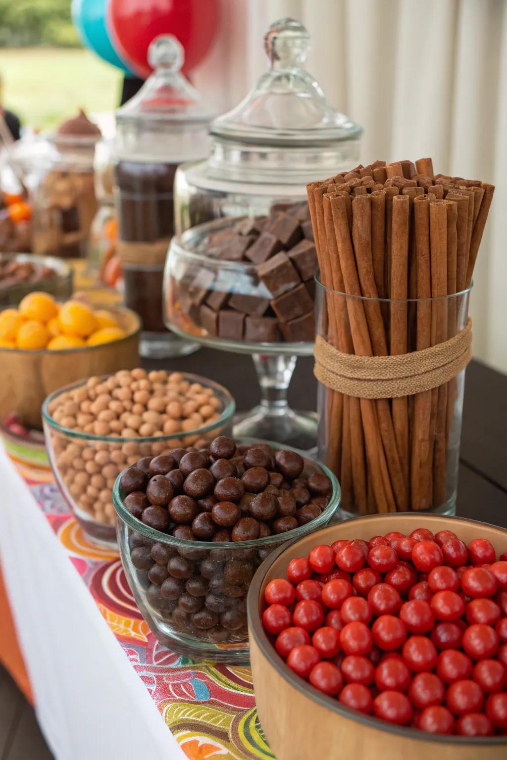 Unexpected sweet blends creating a unique experience.