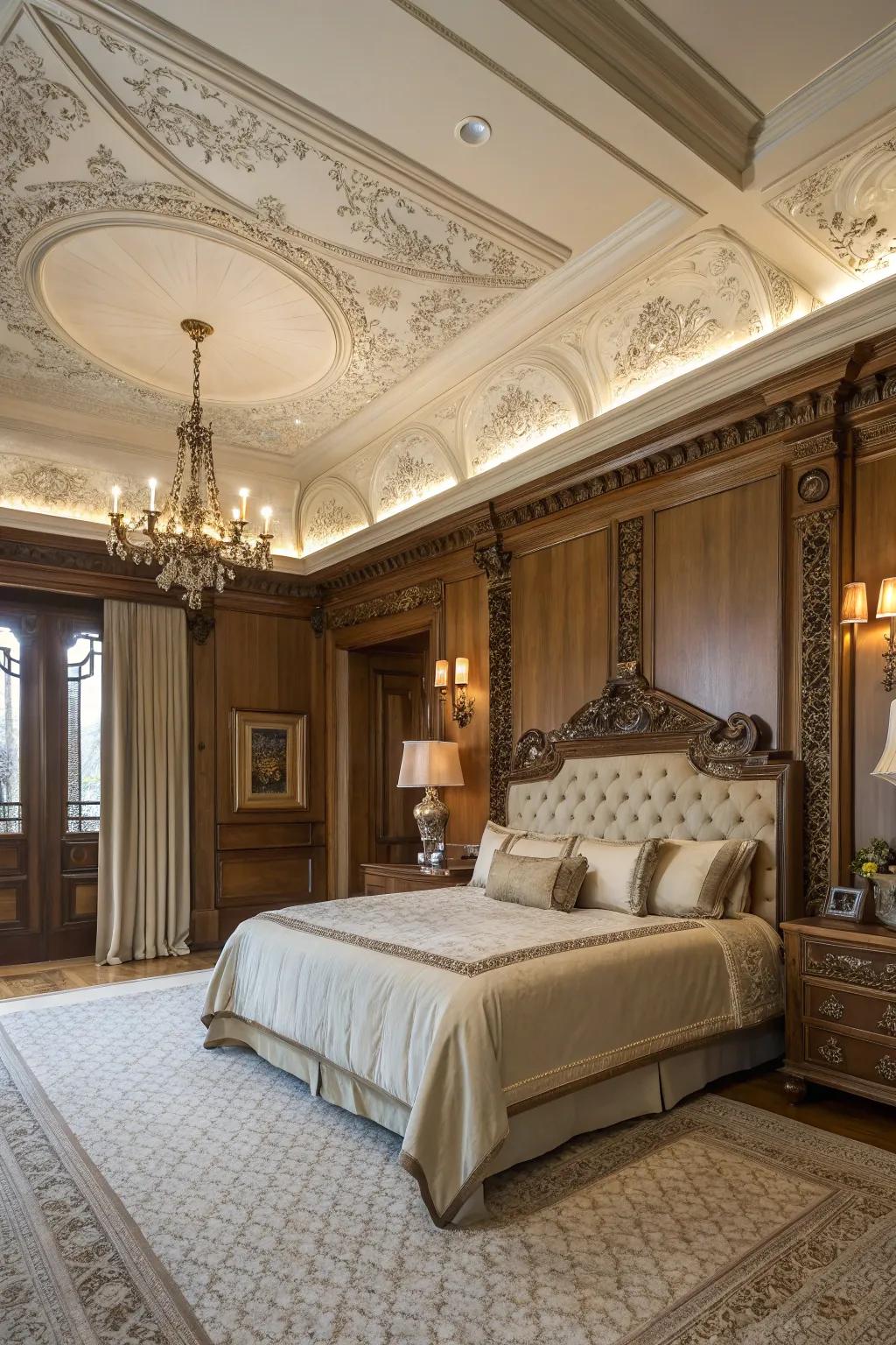 Architectural fine points add refinement and beauty.