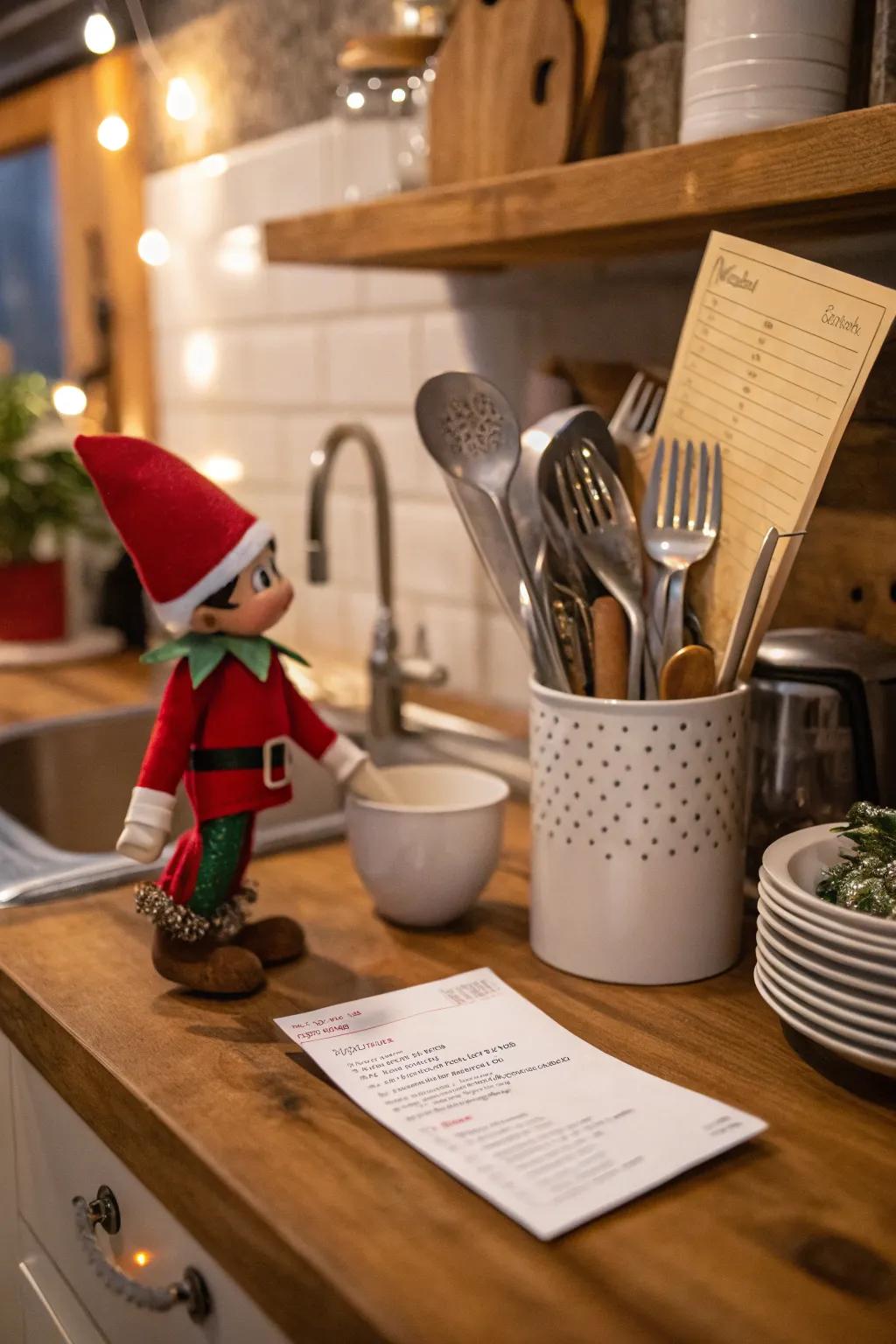 Add a playful twist to your kitchen with pixie mischief.