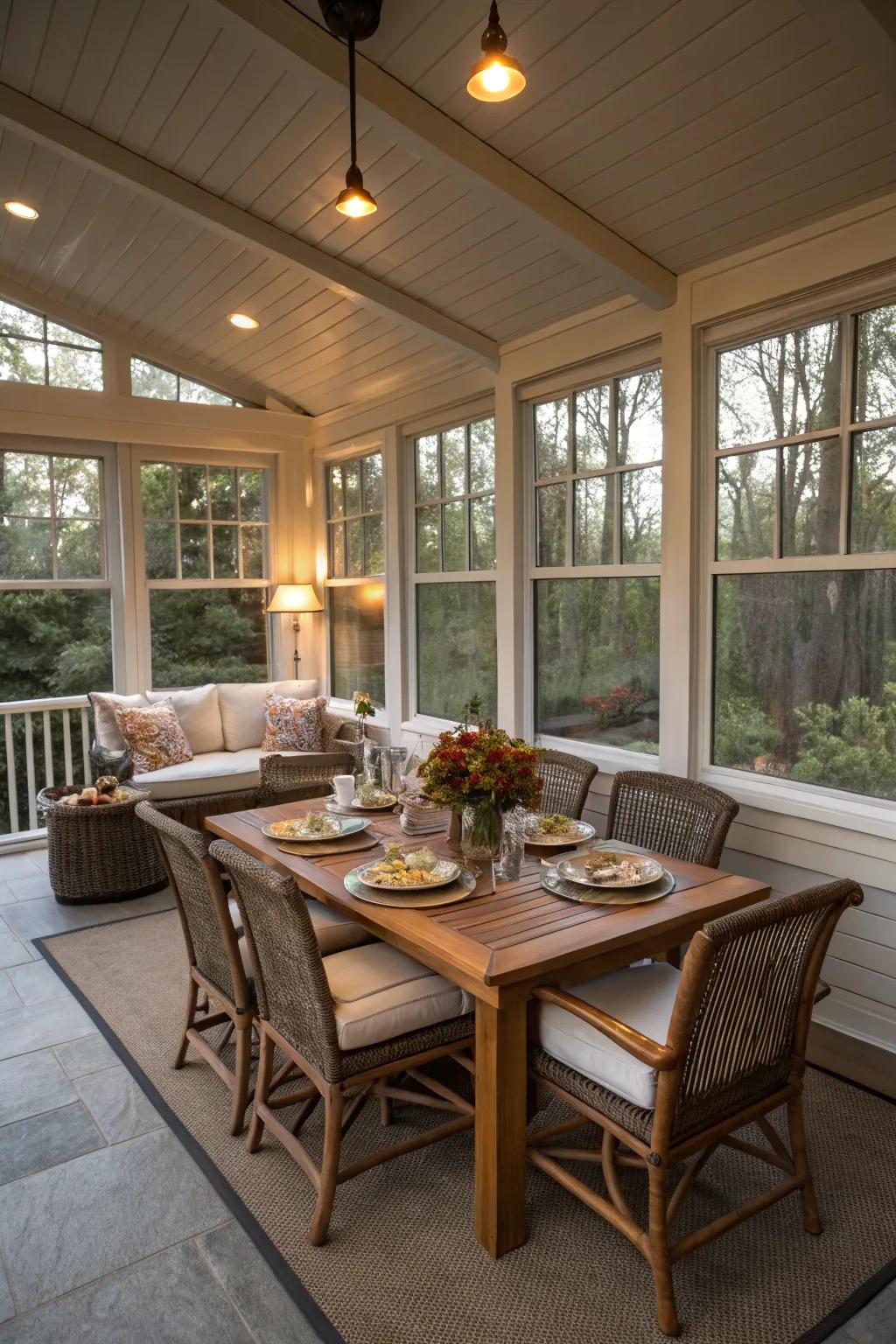 Appreciate a versatile area for diverse activities.
