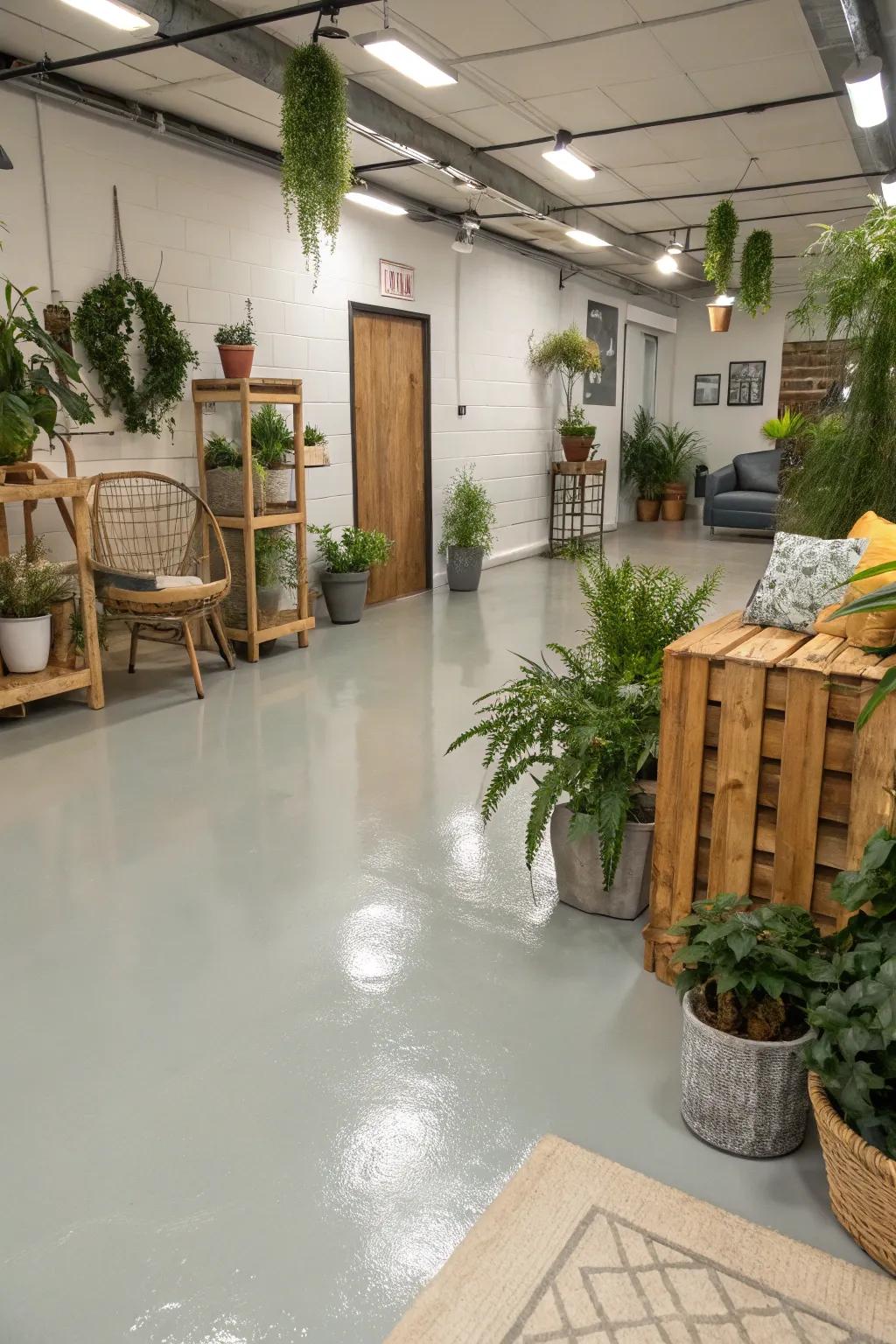 Eco-accommodating surfaces intertwine elegance and sustainability.