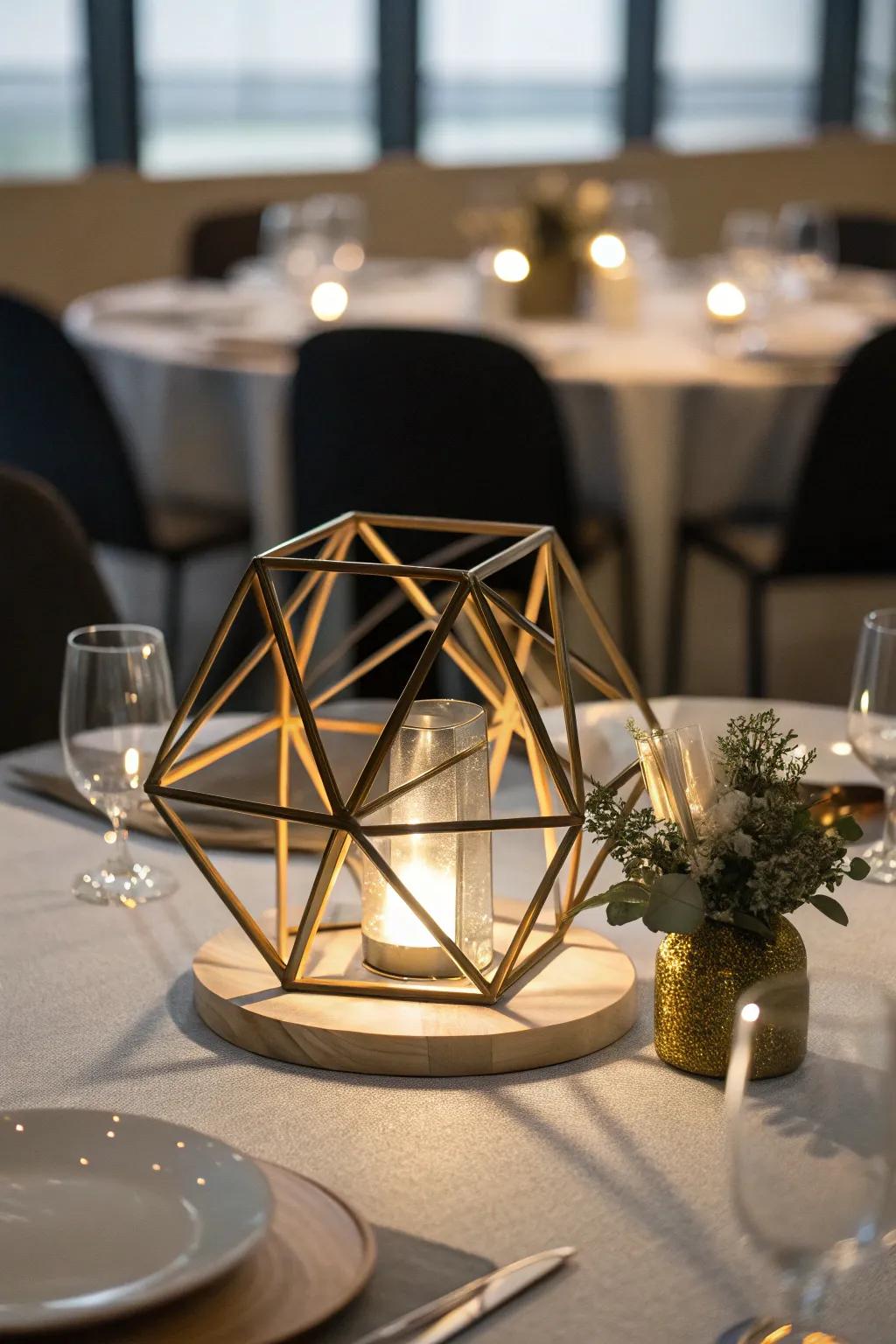 Enliven tables with captivating center displays.