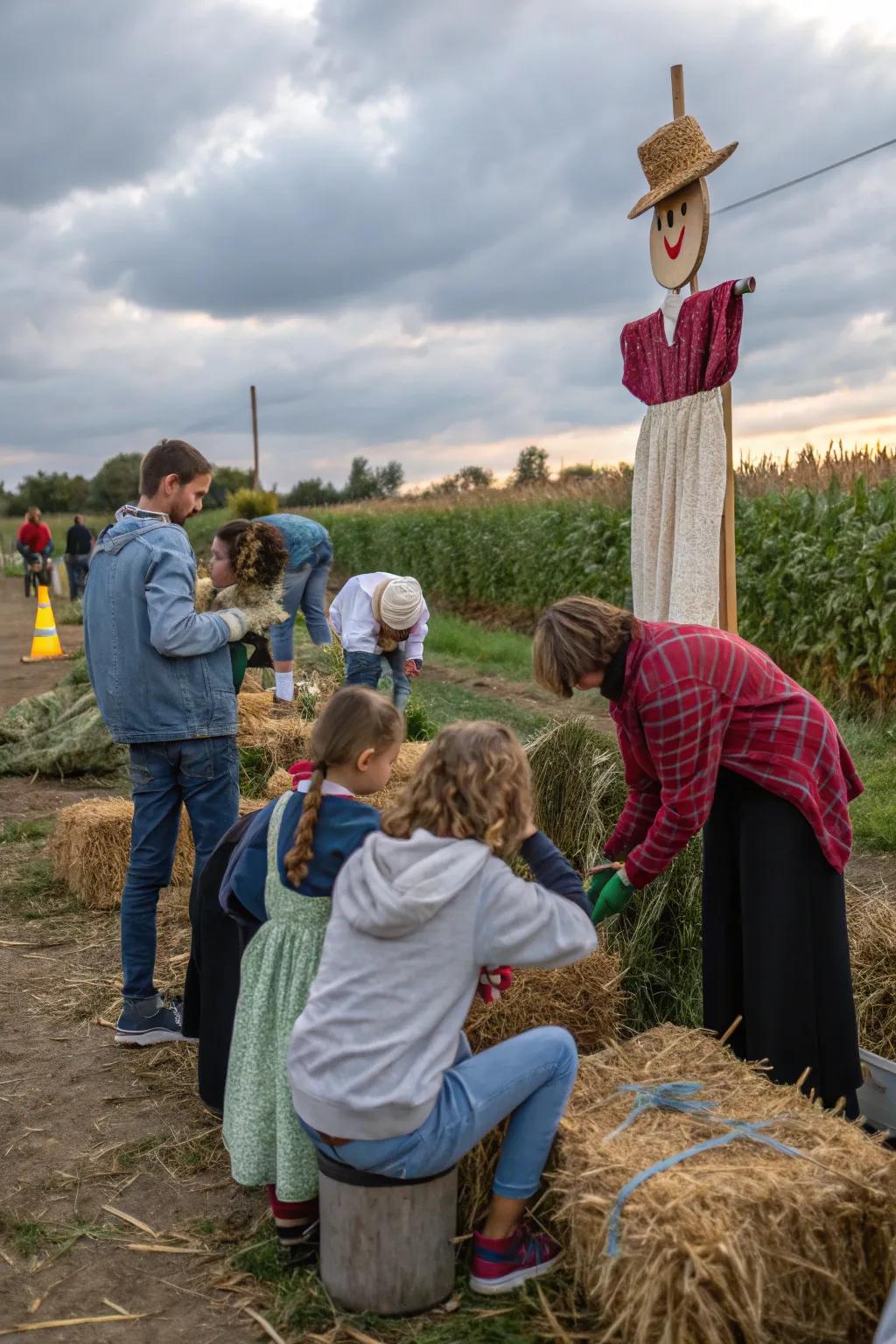 Simple figure making for a birthday.