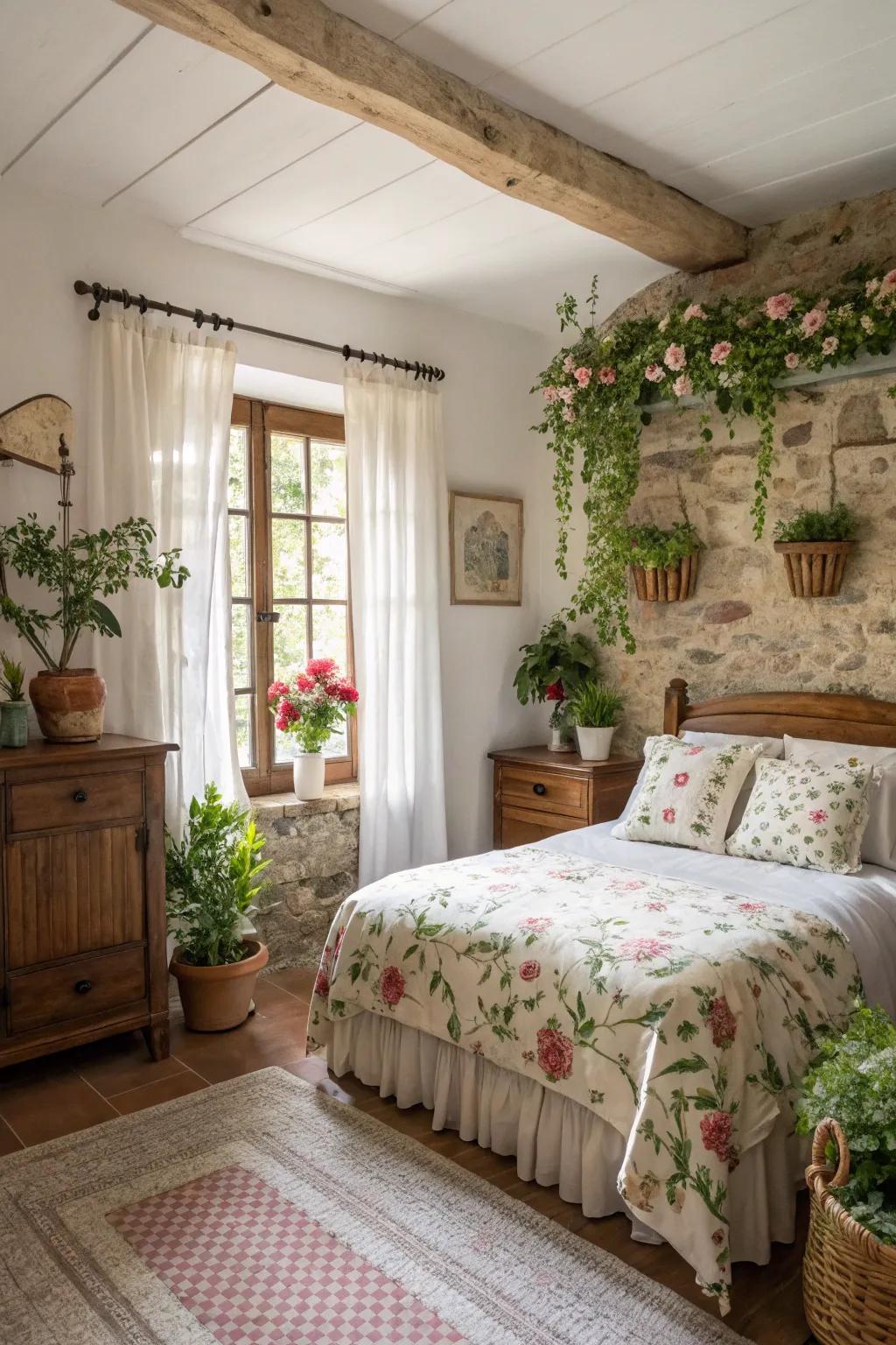 Ornamental highlights contribute personality and warmth.