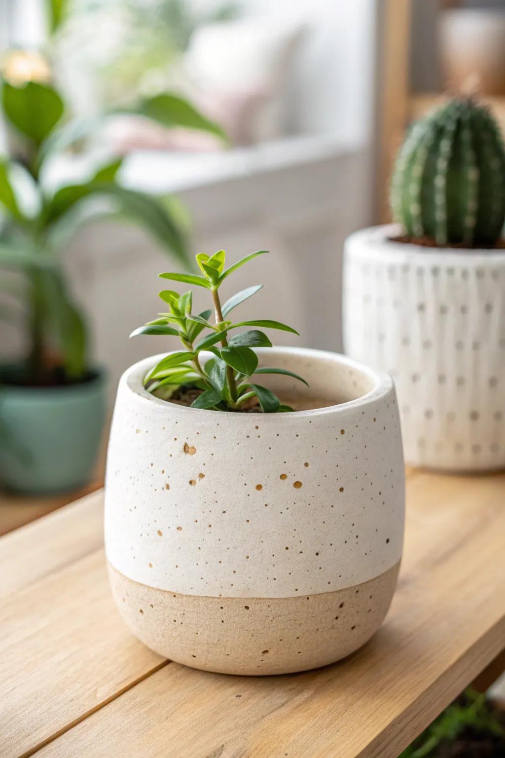 Effortless elegance converges with functionality: the quintessential present for flora enthusiasts on the move.