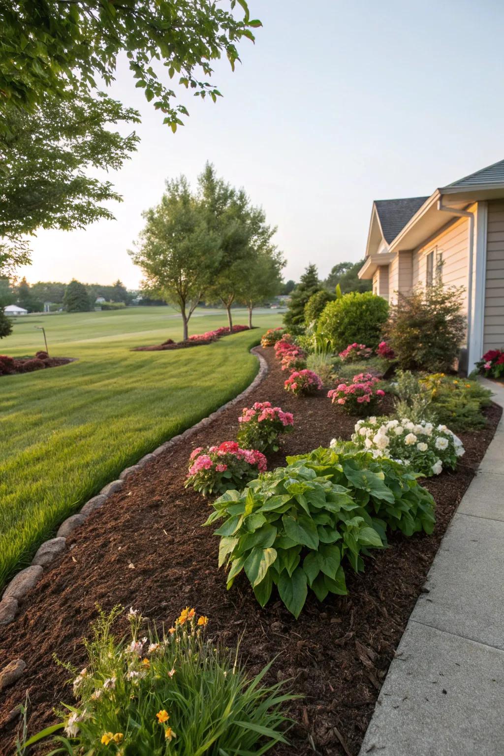 Ground cover keeps flora thriving and gardens tidy.