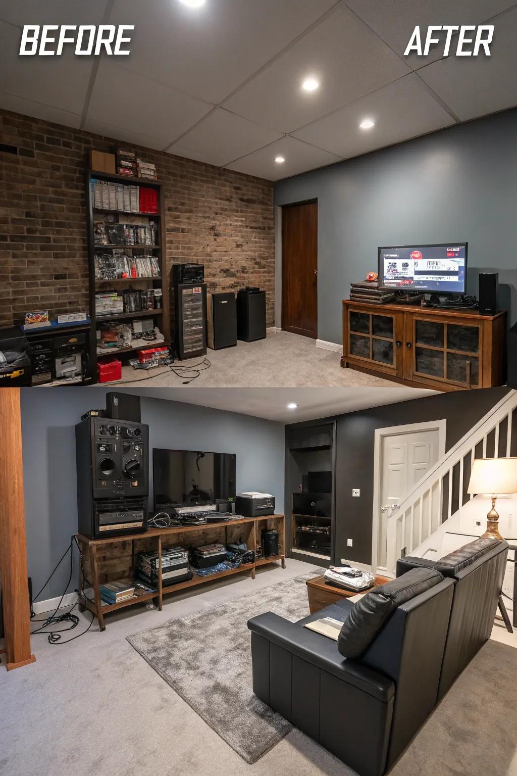 Before and after revamps accentuate the sway of design.