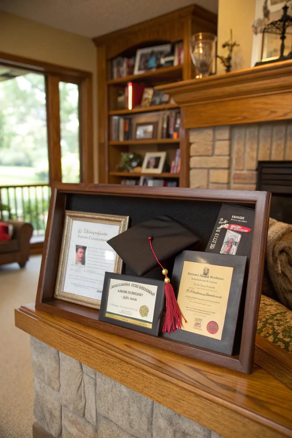 Memory boxes add depth and a bit of memory to your display.