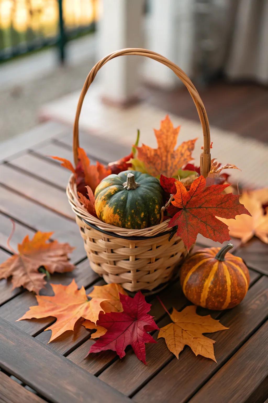 Seasonal accents to deliver warmth and charm.