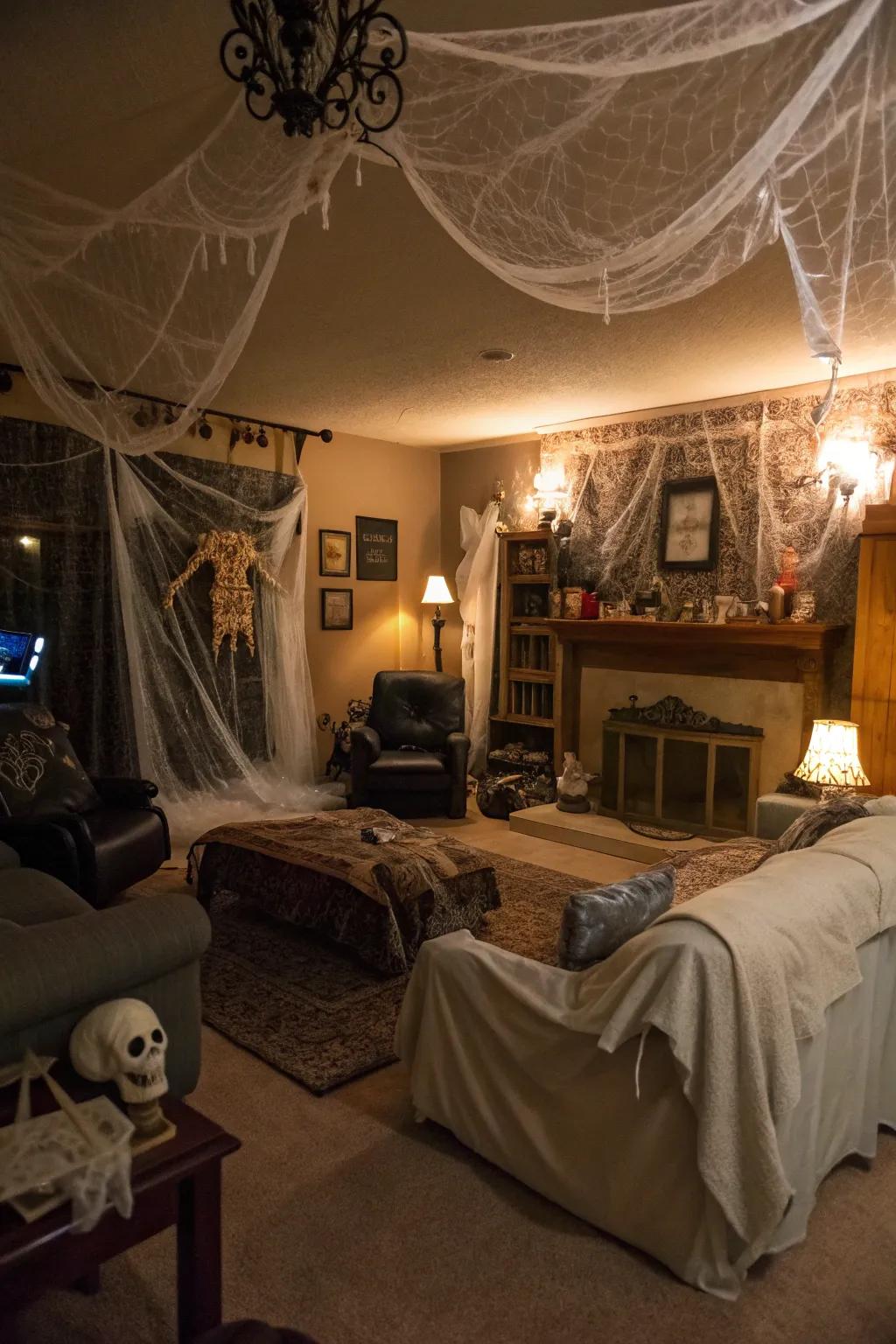 Turn your home into a haunting haven for Halloween.