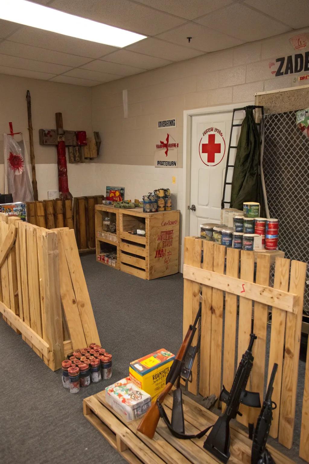 Get set for an exciting walking dead end-of-world party.
