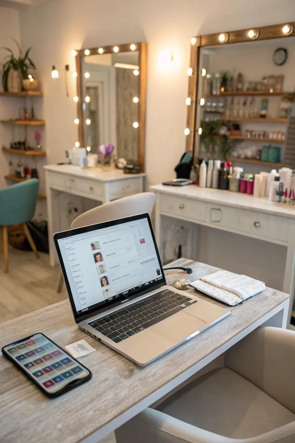 Digital tools can simplify your salon operations.