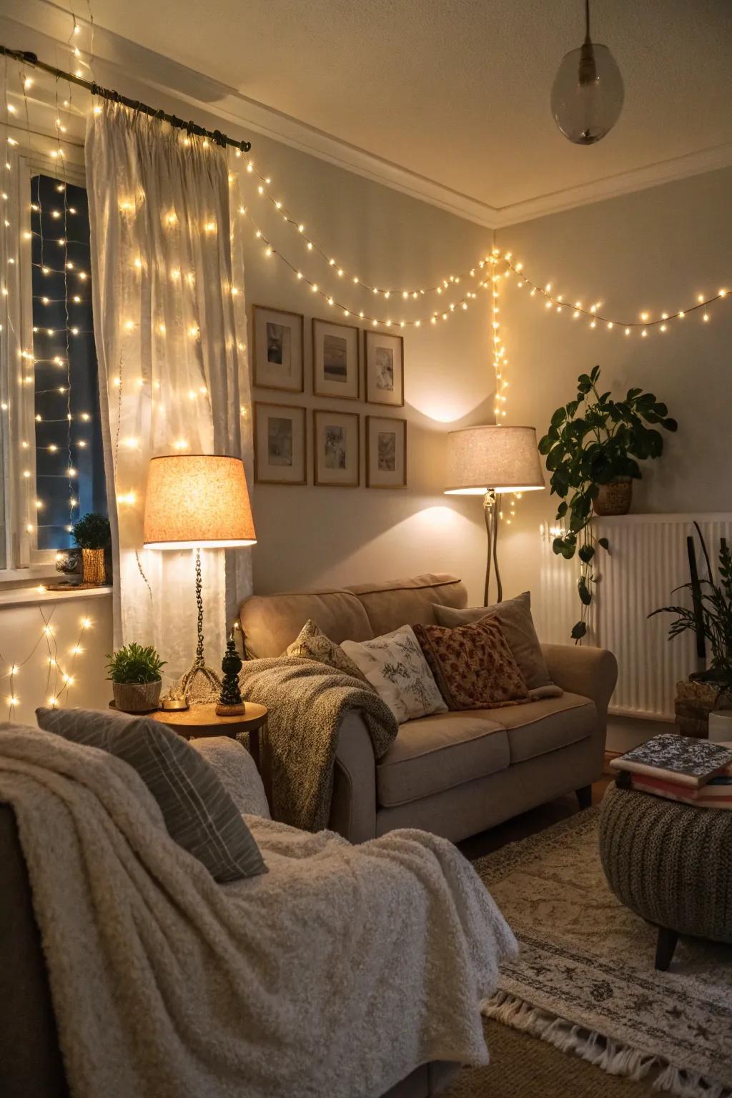 Layered lighting introduces warmth and refinement to your area.