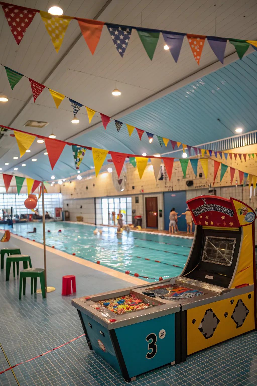 Cultivate a vibrant fairground atmosphere with lively décor and fun activities.