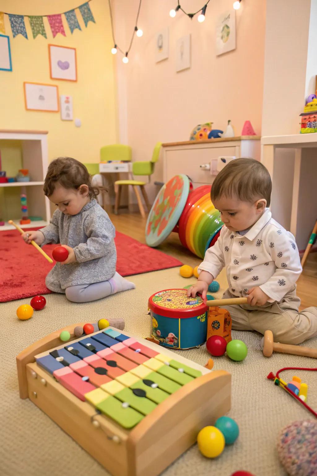 Music enriches cognitive development and atmosphere.